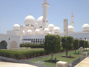 Gartenanlage Scheich Zayid Moschee