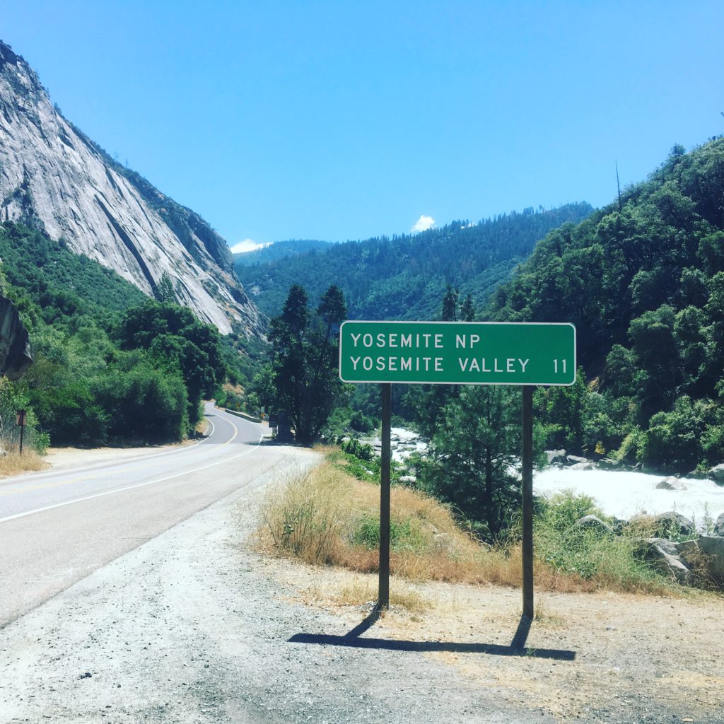 Anfahrt - Yosemite National Park