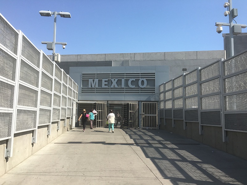 Mexiko Grenzübergang