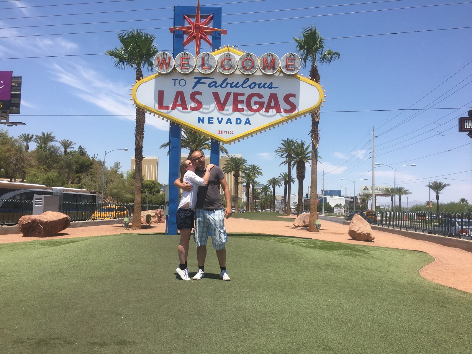 Las Vegas Schild - Die bekannteste Sehenswürdigkeit