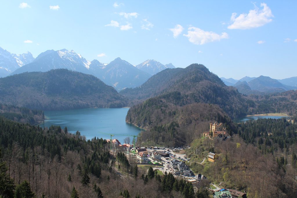 Schloß Neuschwanstein - Alpsee und Schwansee