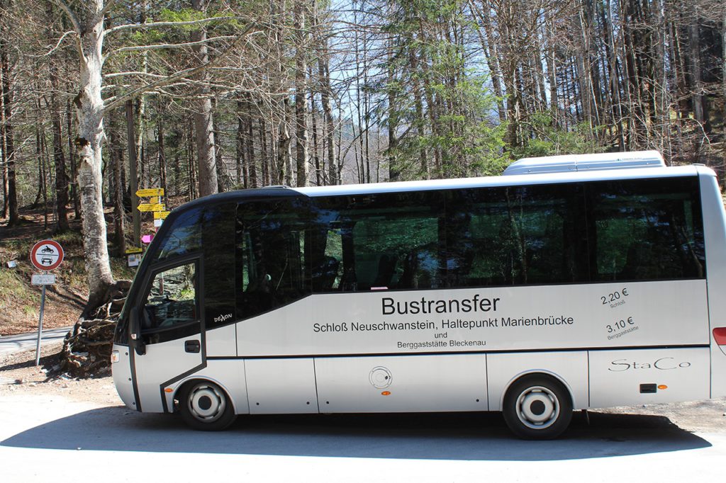 Schloß Neuschwanstein - Bus