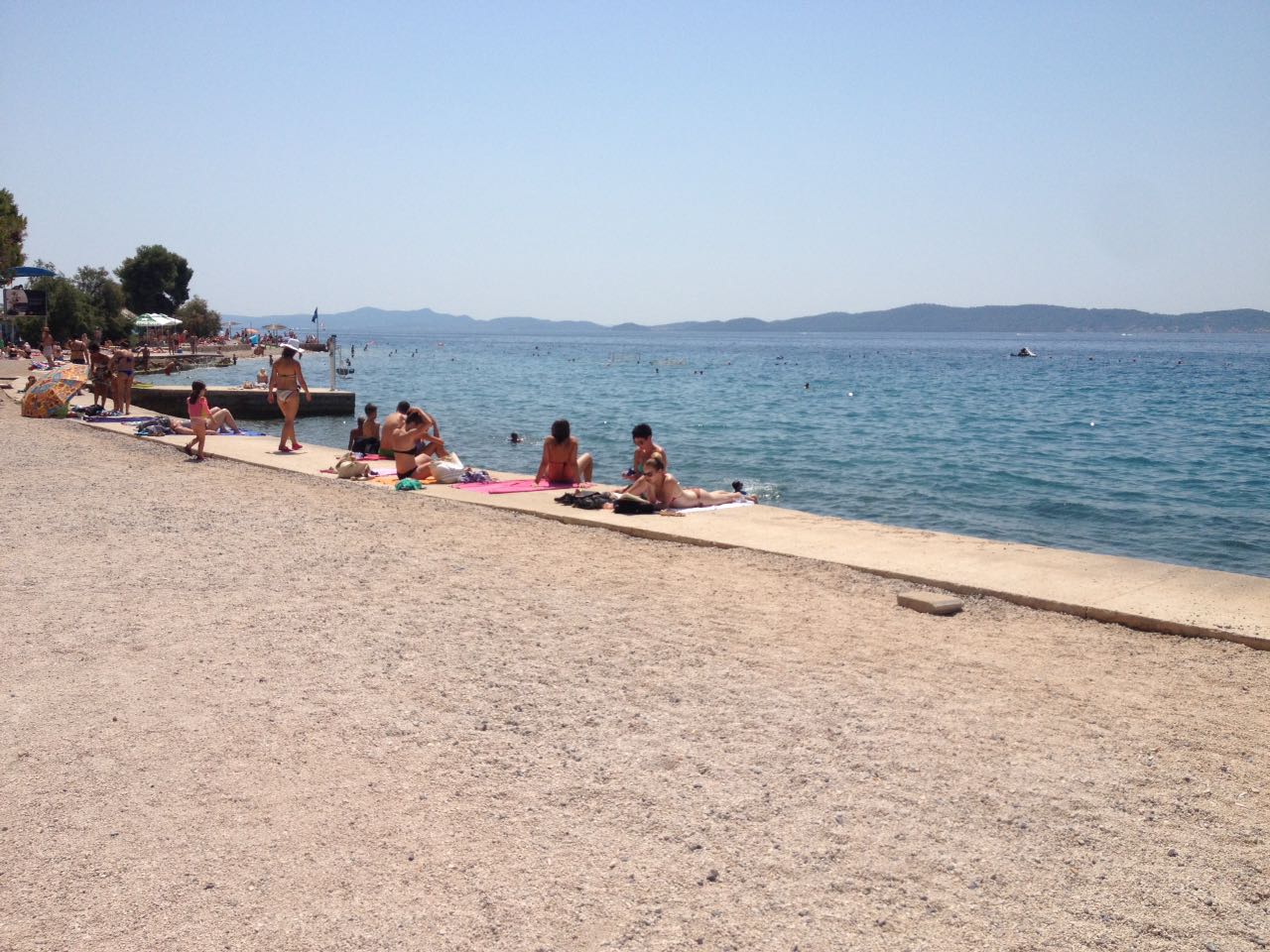 Strand in Zadar