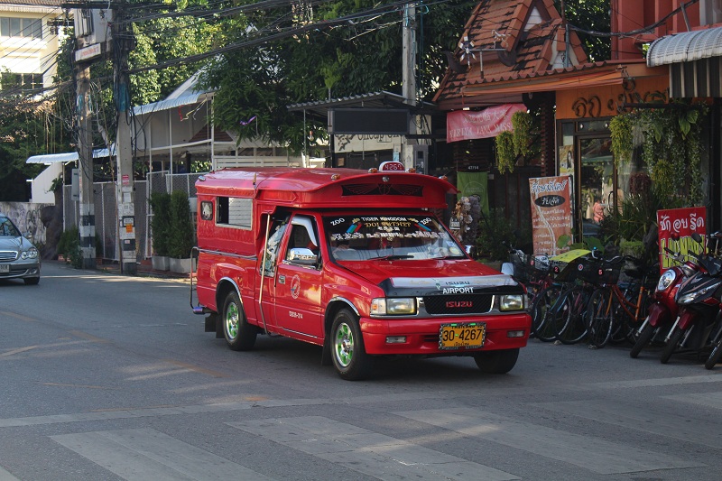 Chiang Mai - Rotes Taxi