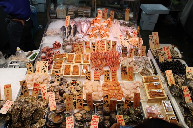 Fischmarkt in Kyoto