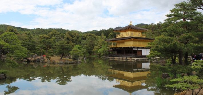 Kyoto - Goldener Tempel Kinkakuji